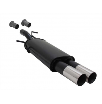 Escape Deportivo 2 X 76mm Rl-Design - Citroen C4 + Coupe Typ: 1.4 / 1.6 16v / 2.0 16v / 1.6 Hdi / 2.0 Hdi Bj. 02/2002 -