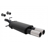 Escape Deportivo 2 X 76mm M-Design - Citroen C4 + Coupe Typ: 1.4 / 1.6 16v / 2.0 16v / 1.6 Hdi / 2.0 Hdi Bj. 02/2002 -