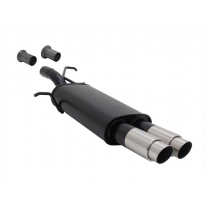 Escape Deportivo 2 X 76mm Gp-Design - Citroen C4 + Coupe Typ: 1.4 / 1.6 16v / 2.0 16v / 1.6 Hdi / 2.0 Hdi Bj. 02/2002 -