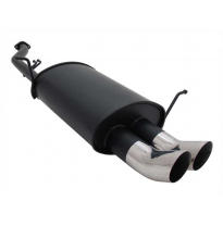 Escape Deportivo 2 X 76mm Dtm - Bmw E36 Compact Typ:3/C G 316i Bj. - 1999 75kw Requiere Corte Paragolpes