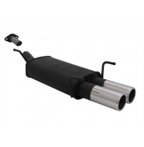 Escape Deportivo 2 X 76mm M-Design - Opel Astra G Hatchback Typ:G/T98 1.2 / 1.4 / 1.6 / 1.8 / 2.0 16v / 1.7 D / 2.0 D 74kw - Con