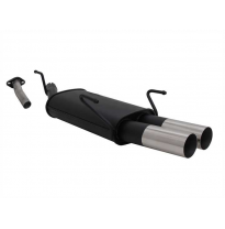 Escape Deportivo 2 X 76mm Rl-Design - Opel Astra G Caravan Typ:G/T98 1.2 / 1.4 / 1.6 / 1.8 / 2.0 16v / 1.7d / 2.0d 74kw  No Vali