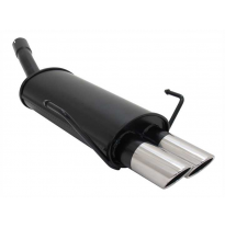 Escape Deportivo 2 X 76mm Sr-Design - Opel Astra H Typ:A-H 1.4 16v / 1.6 16v / 1.8 16v / 1.7 Cdti / 1.9 Cdti  Requiere Corte Par