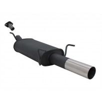 Escape Deportivo 1 X 76mm Rl-Design - Opel Astra G Coupe Typ:G/T98 1.6 16v / 1.8 16v / 2.0 16v - Conexión Escape Brida-Tornillo