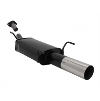 Escape Deportivo 1 X 90mm Rl-Design - Opel Astra G Coupe Typ:G/T98 1.6 16v / 1.8 16v / 2.0 16v - Conexión Escape Brida-Tornillo