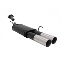 Escape Deportivo 2 X 90mm Rl-Design - Opel Astra G Coupe Typ:G/T98 1.6 16v / 1.8 16v / 2.0 16v - Conexión Escape Brida-Tornillo