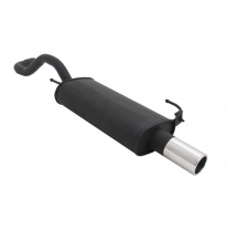 Escape Deportivo 1 X 76mm - Vw Polo Iv + Facelift Typ:6n/6n2 1.0 / 1.1 / 1.2 / 1.3 / 1.4 / 1.4 16v / 1.6 / 1.6 Gti / 1.7d / 1.9d