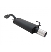 Escape Deportivo 1 X 90mm Rl-Design - Vw Polo Iv + Facelift Typ:6n/6n2 1.0 / 1.1 / 1.2 / 1.3 / 1.4 / 1.4 16v / 1.6 / 1.6 Gti / 1