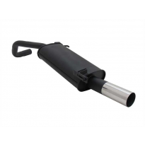 Escape Deportivo 1 X 76mm Rl-Design - Vw Polo V + Facelift Typ:9n/9n3 1.2 / 1.4 / 1.4 Tdi