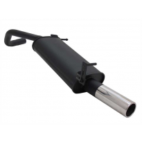 Escape Deportivo 1 X 76mm - Vw Polo V + Facelift Typ:9n/9n3 1.2 / 1.4 / 1.4 Tdi