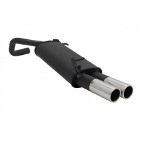 Escape Deportivo 2 X 76mm M-Design - Vw Polo V + Facelift Typ:9n/9n3 1.2 / 1.4 / 1.4 Tdi