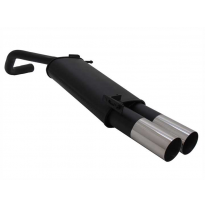 Escape Deportivo 2 X 90mm Rl-Design - Vw Polo V + Facelift Typ:9n/9n3 1.2 / 1.4 / 1.4 Tdi