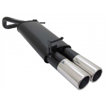 Escape Deportivo 2 X 90mm M-Design - Vw Polo V + Facelift Typ:9n/9n3 1.2 / 1.4 / 1.4 Tdi