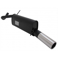 Escape Deportivo 1 X 90mm - Vw Polo 6r Typ:6r 1.2 / 1.2 Tsi / 1.4 / 1.4 Gti / 1.6 / 1.2 Tdi / 1.6 Tdi Para Paragolpes R-Line