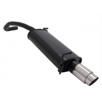 Escape Deportivo 1 X 90mm Gp-Design - Skoda Fabia Typ:6y2 1.2 / 1.4 / 1.4 Tdi