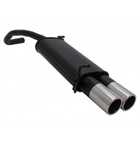 Escape Deportivo 2 X 90mm M-Design - Skoda Fabia Typ:6y2 1.2 / 1.4 / 1.4 Tdi