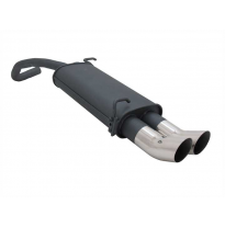 Escape Deportivo 2 X 76mm Dtm - Skoda Fabia Typ:6y2 1.2 / 1.4 / 1.4 Tdi