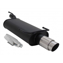 Escape Deportivo 1 X 90mm Gp-Design - Opel Astra F Hatchback Typ:F/-Cc 1.4 / 1.6 / 1.7 D / 1.8 / 2.0   - 1 O 3 Puntos Anclaje