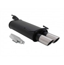 Escape Deportivo 2 X 76mm Sr-Design - Opel Kadett E Hatchback - Cabrio Typ:E/-Cc 1.2 / 1.3 / 1.4 / 1.6 / 1.8 / 2.0 - Menos Model