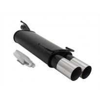 Escape Deportivo 2 X 90mm Rl-Design - Opel Kadett E Hatchback - Cabrio Typ:E/-Cc 1.2 / 1.3 / 1.4 / 1.6 / 1.8 / 2.0 - Menos Model