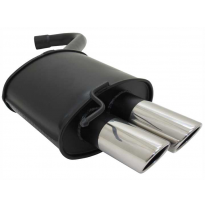 Escape Deportivo 2 X 76mm Sr-Design - Bmw E90 / E91 Typ:390l 316i 85kw (N45) / 318i 95kw (N46) / 320i 110kw (N46) / 320si 127kw