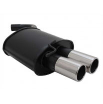 Escape Deportivo 2 X 76mm M-Design - Bmw E90 / E91 Typ:390l 316i 85kw (N45) / 318i 95kw (N46) / 320i 110kw (N46) / 320si 127kw (