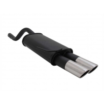 Escape Deportivo 2 X 76mm Sr-Design - Clio Ii Typ:Bb0/Cb0 1.2 / 1.4 / 1.6 16v