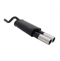 Escape Deportivo 2 X 76mm M-Design - Clio Ii Typ:Bb0/Cb0 1.2 / 1.4 / 1.6 16v