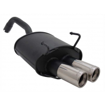 Escape Deportivo 2 X 76mm M-Design - Fiat Panda Typ:169 1.1 / 1.2 / 1.4 / 1.3 Jtd Bj. 09/2003 -