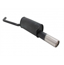 Escape Deportivo 1 X 90mm - Fiat Punto I Typ:176 1.1 / 1.2 / 1.2 16v Bj. 09/1993 - 09/1999