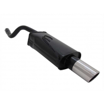 Escape Deportivo 1 X 90mm Sr-Design - Fiat Punto Ii Typ:188 1.2 Bj. 09/1999 - 06/2003