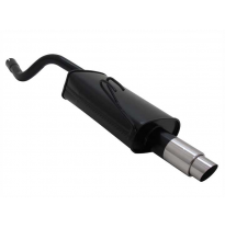 Escape Deportivo 1 X 76mm Gp-Design - Fiat Punto Ii Typ:188 1.2 Bj. 09/1999 - 06/2003