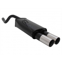 Escape Deportivo 2 X 76mm Rl-Design - Fiat Punto Ii Typ:188 1.2 Bj. 09/1999 - 06/2003