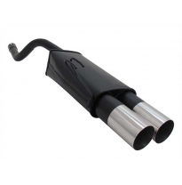 Escape Deportivo 2 X 90mm Rl-Design - Fiat Punto Ii Typ:188 1.2 Bj. 09/1999 - 06/2003