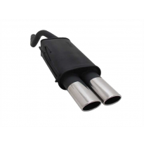 Escape Deportivo 2 X 85/58mm Am-Design - Fiat Punto Ii Typ:188 1.2 Bj. 09/1999 - 06/2003