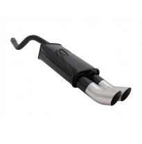 Escape Deportivo 2 X 76mm Dtm - Fiat Punto Ii Typ:188 1.2 Bj. 09/1999 - 06/2003