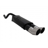 Escape Deportivo 2 X 90mm Dtm - Fiat Punto Ii Typ:188 1.2 Bj. 09/1999 - 06/2003