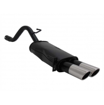 Escape Deportivo 2 X 76mm Sr-Design - Fiat Punto Iv + Grande Punto Typ:199 1.2 / 1.4 / 1.4 16v / 1.3 / 1.9 Bj. 10/2005 -