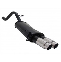 Escape Deportivo 2 X 76mm Gp-Design - Fiat Punto Iv + Grande Punto Typ:199 1.2 / 1.4 / 1.4 16v / 1.3 / 1.9 Bj. 10/2005 -