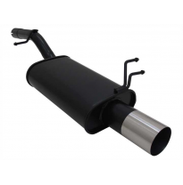 Escape Deportivo 1 X 90mm Rl-Design - Ford Fiesta Typ:Jh/Jd 1.2 16v / 1.4 16v / 1.4 Tdci / 1.6 Tdci Bj. 11/2001 - 9/2008