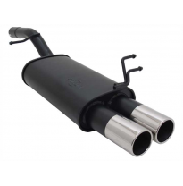 Escape Deportivo 2 X 76mm M-Design - Ford Fiesta Typ:Jh/Jd 1.2 16v / 1.4 16v / 1.4 Tdci / 1.6 Tdci Bj. 11/2001 - 9/2008