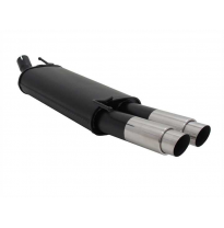 Escape Deportivo 2 X 76mm Gp-Design - Ford Fiesta Typ:Jh/Jd 1.2 16v / 1.4 16v / 1.4 Tdci / 1.6 Tdci Bj. 11/2001 - 9/2008