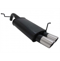 Escape Deportivo 2 X 76mm Sr-Design - Ford Fiesta Typ:Ja8 1.25 / 1.4 / 1.6 / 1.4 Tdci / 1.5 Tdci / 1.6 Tdci Bj. 10/2008 -