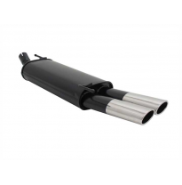 Escape Deportivo 2 X 85/58mm Am-Design - Ford Fiesta Typ:Ja8 1.25 / 1.4 / 1.6 / 1.4 Tdci / 1.5 Tdci / 1.6 Tdci Bj. 10/2008 -