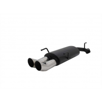 Escape Deportivo 2 X 76mm Dtm - Opel Vectra B Limousine + Caravan Typ:B/J96 1.6 / 1.8 / 2.0 / 2.0 Diesel Valido Para 16v - Excep