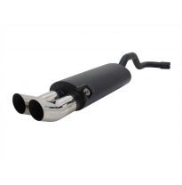 Escape Deportivo 2 X 76mm Dtm - Vw Polo Iv + Facelift Typ:6n/6n2 1.0 / 1.1 / 1.2 / 1.3 / 1.4 / 1.4 16v / 1.6 / 1.6 Gti / 1.7d /