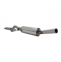 Escape Deportivo Grupo a 1 X 60mm Schräg - Vw Golf 1 Cabrio / Limousine Typ: 1.6 / 1.8