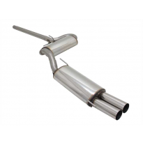 Escape Deportivo Grupo a 2 X 76mm Rl-Design - Vw Golf Iii + Cabrio Typ:1exo 1.4 / 1.6 / 1.8 / 2.0 / 2.0 16v / 1.9 Tdi / 2.8 Vr6