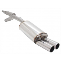 Escape Deportivo Grupo a 2 X 90mm M-Design - Audi A3 Typ:8l 1.6 / 1.8 / 1.8t / 1.9 Tdi / 2.0 Excepto Quattro  - Requiere Recorte