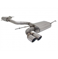 Escape Deportivo Grupo a 2 X 76mm Sr-Design - Audi A3 Typ:8p 2.0 Tfsi / 2.0 Tsi